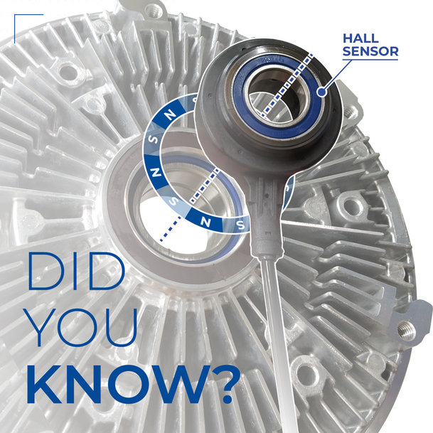 DID YOU KNOW WHAT A HALL EFFECT SENSOR IS AND WHAT IS IT USED IN A VISCOUS CLUTCH FOR?